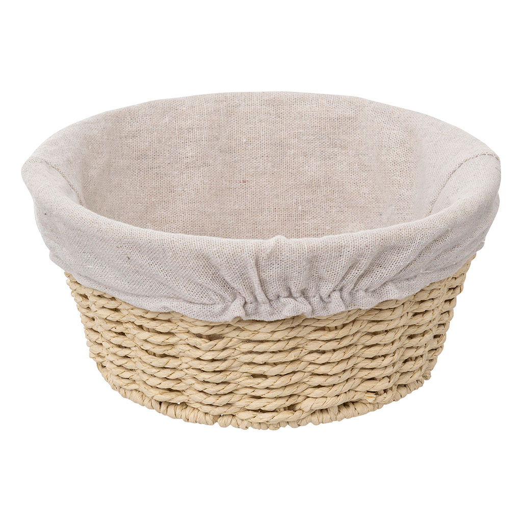 Corbeille à pain KORD ronde tressée D 21.5cm