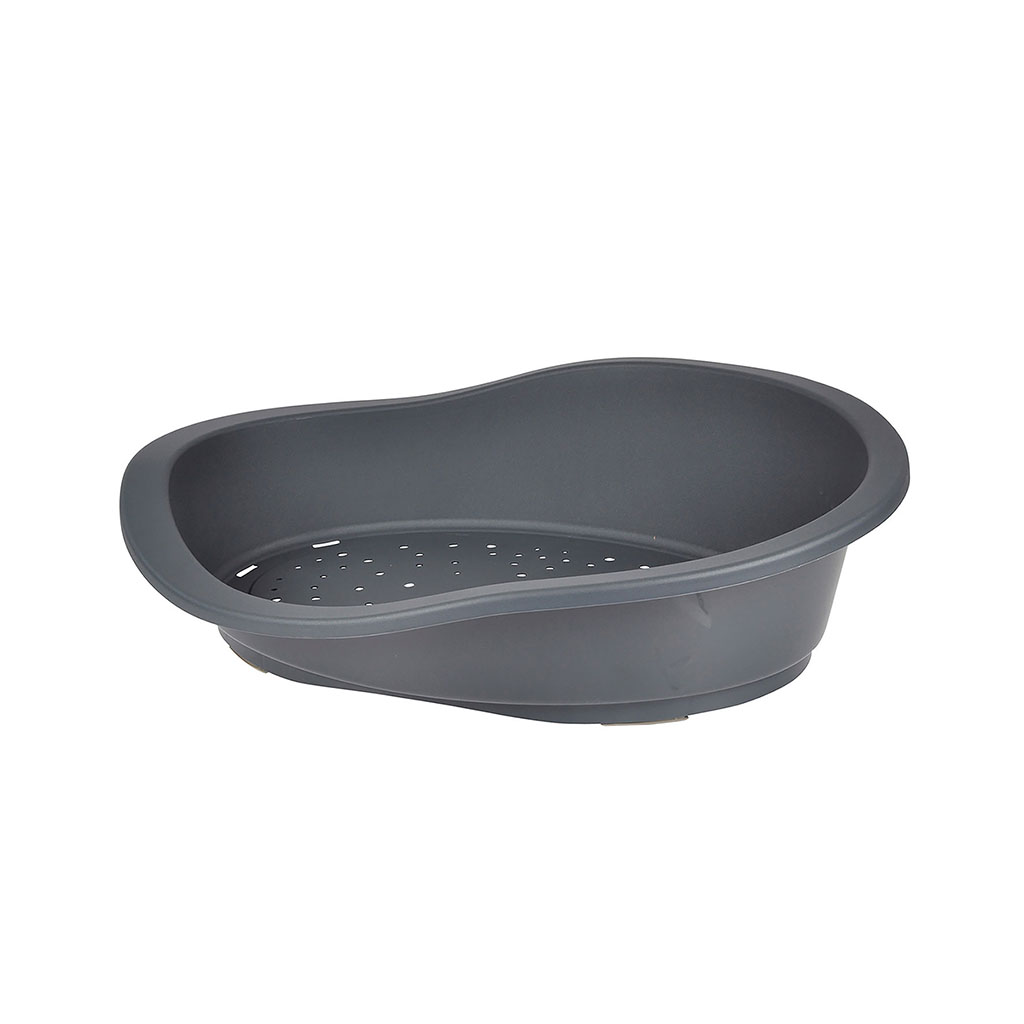 Corbeille pour chien grise 80cm