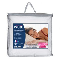 Couette Câline Bleu Câlin blanche polyester 220x240cm