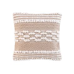 Coussin BLANCA en poly coton 40x40cm
