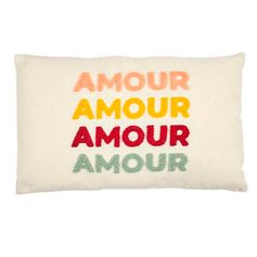 Coussin bouclette rectangulaire PLAYGROUND 30x50cm