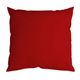 Coussin déco NELSON polyester rouge 40x40cm