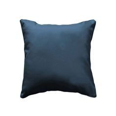 Coussin déhoussable ESSENTIEL bleu marine 40x40cm