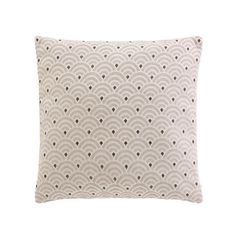 Coussin déhoussable MINELLA beige 45x45cm