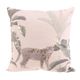 Coussin déhoussable savane coton beige 45x45cm