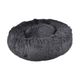 Coussin doux gris anthracite chien D95cm