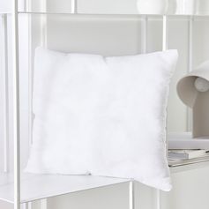 Coussin intisse blanc 40x40cm