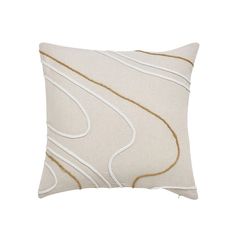 Coussin LACIA jute polycoton 45x45cm