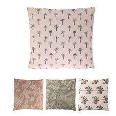 Coussin PALM carré 45x45cm