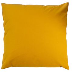 Coussin PANAMA moutarde 40x40cm