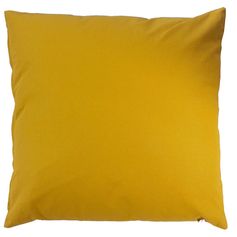 Coussin PANAMA moutarde 60x60cm