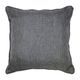 Coussin polyester NEWTON anthracite 60x60cm
