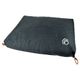 Coussin rectangulaire CITY chien anthracite 80x100x12cm