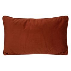 Coussin rectangulaire LILOU terracotta 30x50cm