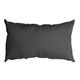 Coussin rectangulaire NELSON polyester anthracite 30x50cm