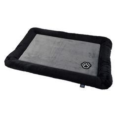 Coussin rectangulaire PACHY gris et noir D 90cm