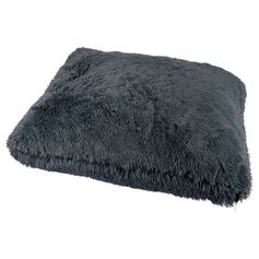 Coussin rectangulaire tout doux anthracite 100cm