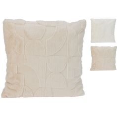 Coussin tout doux carré polyester 45x45cm