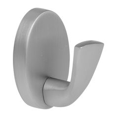 Crochet à visser métal ovale