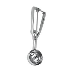 Cuillère à glace inox avec pince mécanique