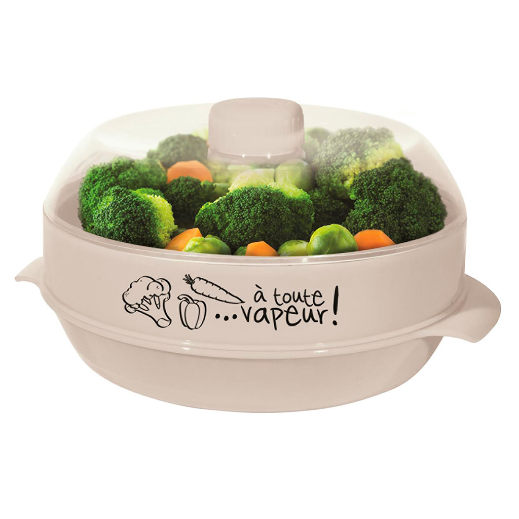 Cuit-vapeur micro-ondes 1 étage 1.2L
