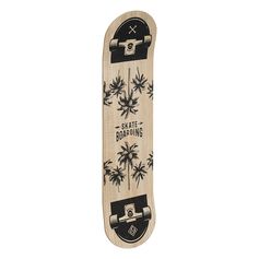 Déco planche de skate DEVEN bois 80x20cm