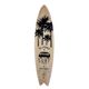 Déco planche de surf fibres de bois H 110cm