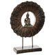 Décoration à poser Bouddha résine avec support H50cm