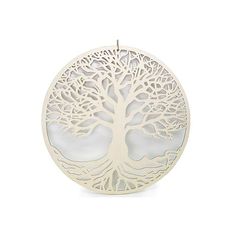 Décoration murale bois arbre de vie D 80cm
