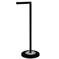 Dérouleur de papier et réserve en métal noir 24x55x19cm