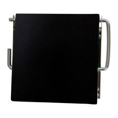 Dérouleur papier toilette noir mat 11.5x13.5x2.5cm