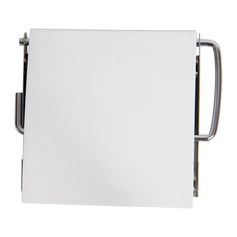 Dérouleur papier toilette vert blanc 11.5x13.5x2.5cm