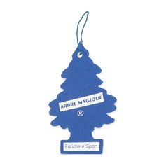 Désodorisant arbre magique fraîcheur sport 7x12cm