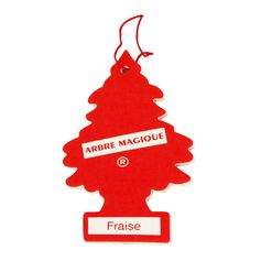 Désodorisant arbre magique fraise 7x12cm
