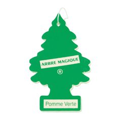 Désodorisant arbre magique pomme 7x12cm