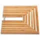 Dessous de plat extensible bambou 19 à 34.5cm