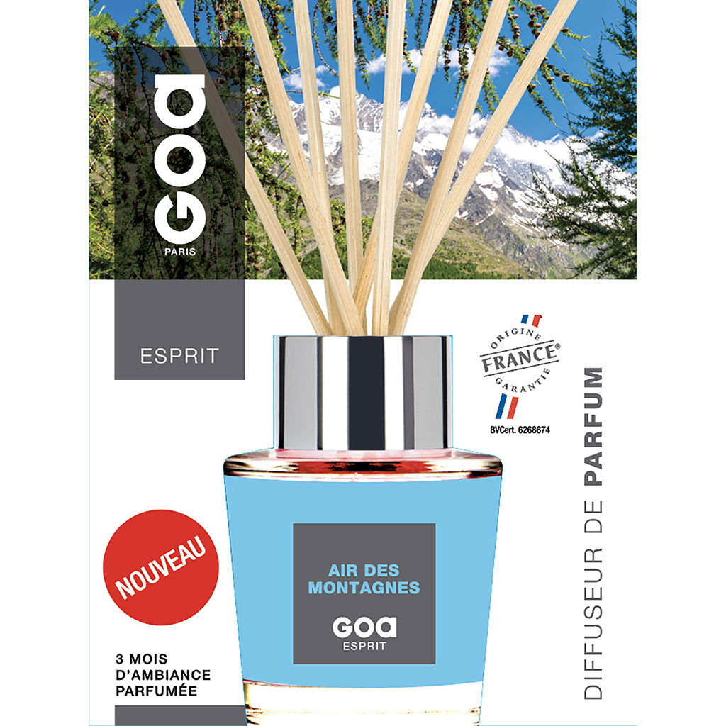 Diffuseur de parfum air des montagnes 200ml - GOA