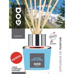 Diffuseur de parfum air des montagnes 200ml - GOA