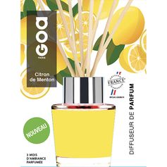 Diffuseur de parfum citron menton 200ml - GOA
