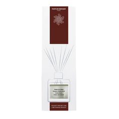 Diffuseur de parfum cube et bâtonnets Cèdre du Liban 125ml - MAISON BERGER