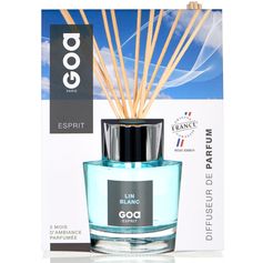 Diffuseur de parfum Esprit Lin blanc 200ml - GOA