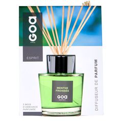 Diffuseur de parfum Esprit Menthe froissée 200ml - GOA