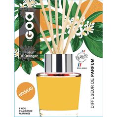 Diffuseur de parfum fleur d'oranger 200ml - GOA