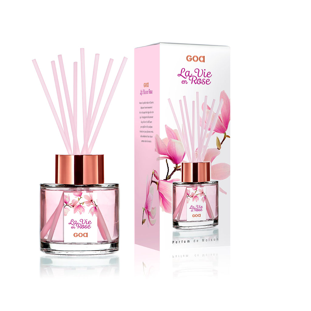 Diffuseur de parfum Intemporel La vie en rose 200ml - GOA