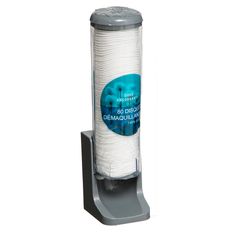 Distributeur de coton et 80 cotons démaquillants H 37cm