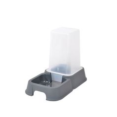 Distributeur eau croquettes gris 1.5L