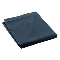 Drap plat percale de coton bleu nuit 240x300cm