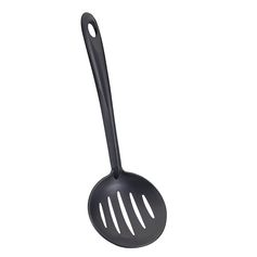 Ecumoire plastique noire 32cm