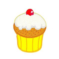 Ecusson thermocollant gâteau