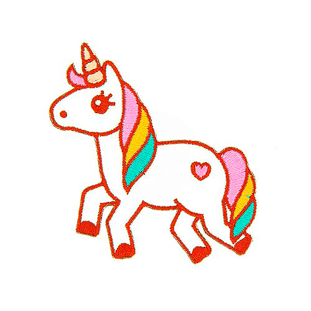 Ecusson thermocollant licorne COL080